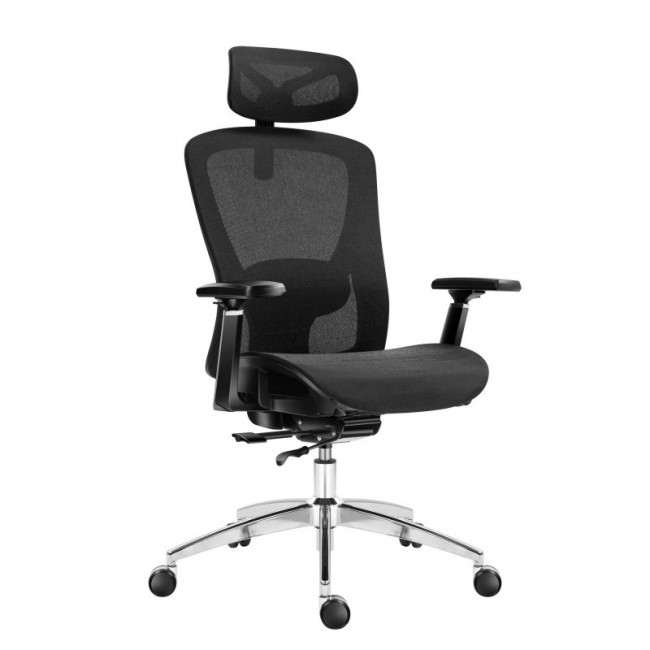 Expert 5.3 Black Mesh Swivel Chair