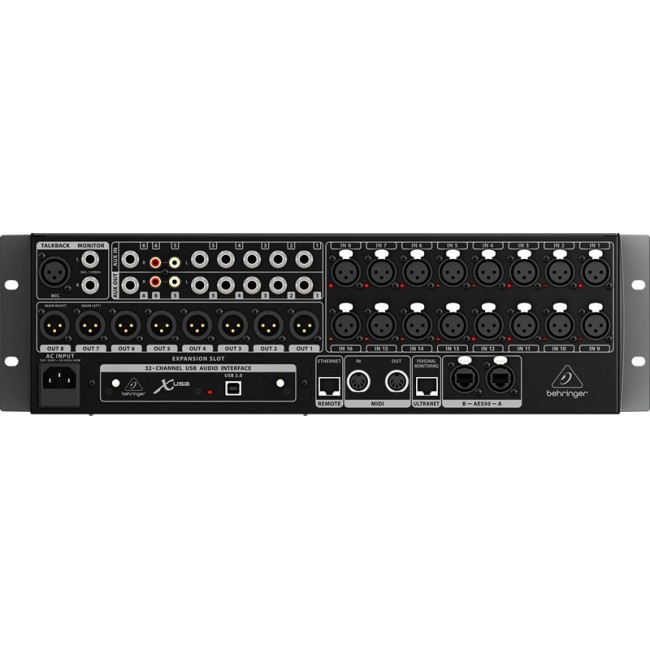 Behringer X32 Rack 40 channels 10 - 22000 Hz Black