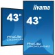 iiyama LH4341UHS-B2 Signage Display 108 cm (42.5 iiyama LH4341UHS-B2 Signage Display 108 cm (42.5
