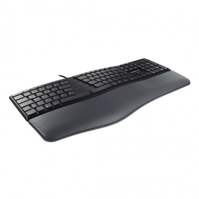 CHERRY KC 4500 ERGO keyboard Universal USB QWERTY US English Black CHERRY KC 4500 ERGO keyboard Universal USB QWERTY US English Black
