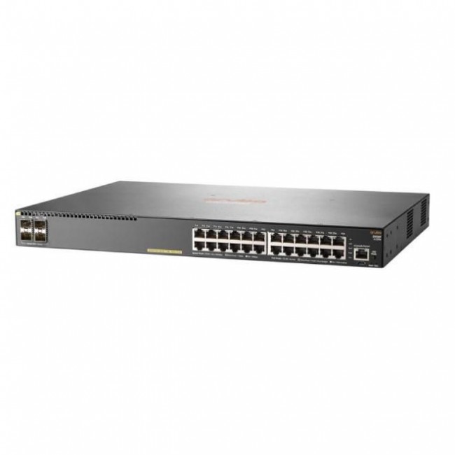 HPE Aruba Networking 2930F 24G PoE+ 4SFP+ Managed L3 Gigabit Ethernet (10/100/1000) Power over Ethernet (PoE) 1U HPE Aruba Networking 2930F 24G PoE+ 4SFP+ Managed L3 Gigabit Ethernet (10/100/1000) Power over Ethernet (PoE) 1U
