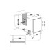 Whirlpool WI 7020 PF Semi built-in 14 place settings E Whirlpool WI 7020 PF Semi built-in 14 place settings E