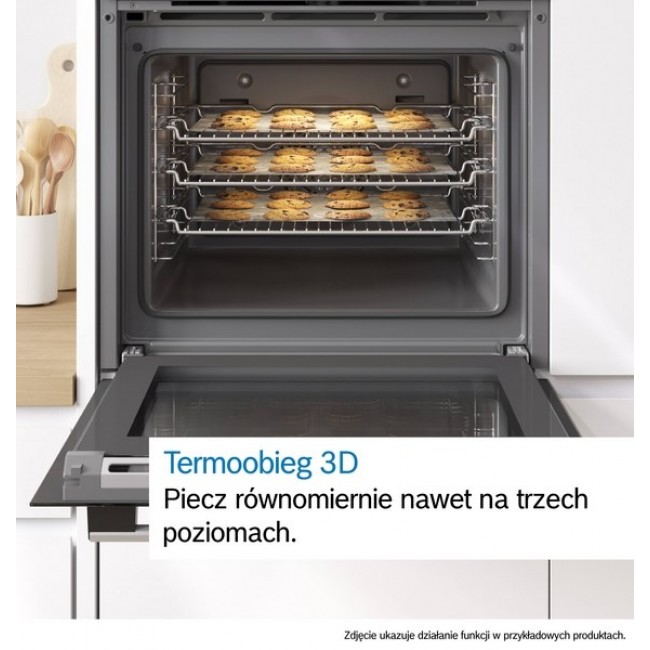 Bosch Serie 8 HBG7341B2 oven 71 L 3600 W Black