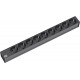 Bachmann 9x Schuko, 2m power extension 9 AC outlet(s) Black