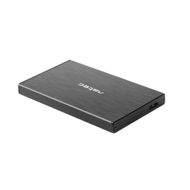 NATEC RHINO GO enclosure USB 3.0 for 2.5'' SATA HDD/SSD, black Aluminum NATEC RHINO GO enclosure USB 3.0 for 2.5'' SATA HDD/SSD, black Aluminum