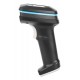 Manhattan Wireless 2D Handheld Barcode Scanner, 250mm Scan Depth, up to 80m effective range (line of sight), Max Ambient Light 100,000 lux (sunlight), Black, Charging cable (USB-A to USB-C into device) 1m included, Three Year Warranty