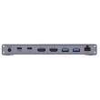 UNITEK D1117AGY01-EU laptop dock/port replicator Wired & Wireless USB4 Grey UNITEK D1117AGY01-EU laptop dock/port replicator Wired & Wireless USB4 Grey