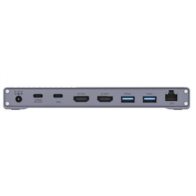 UNITEK D1117AGY01-EU laptop dock/port replicator Wired & Wireless USB4 Grey UNITEK D1117AGY01-EU laptop dock/port replicator Wired & Wireless USB4 Grey