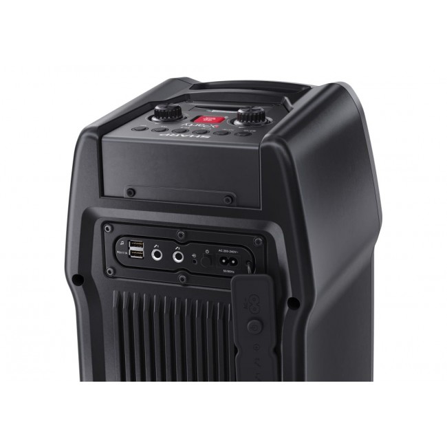 Sharp PS-931 portable/party speaker Black 180 W Sharp PS-931 portable/party speaker Black 180 W