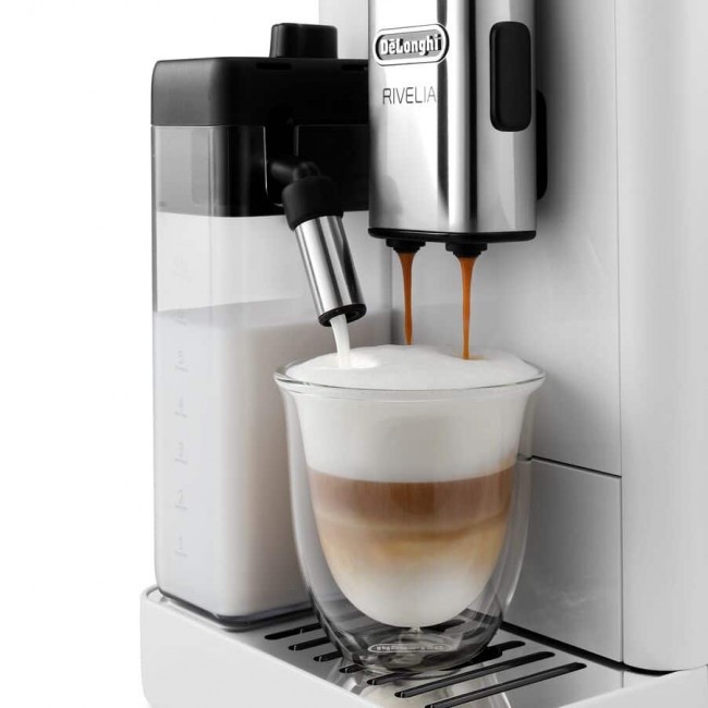 De Longhi Rivelia EXAM440.55.W coffee maker Fully-auto Espresso machine 1.4 L