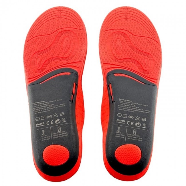 Glovii GW3L shoe insole Unisex All Black Glovii GW3L shoe insole Unisex All Black