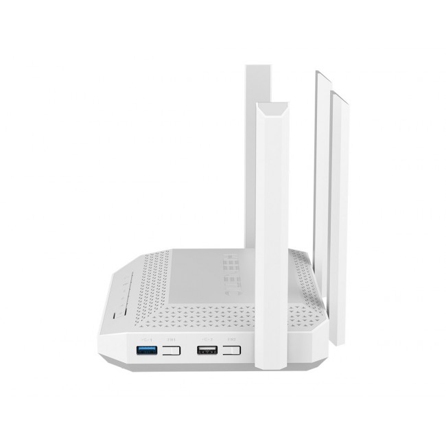 Keenetic Hero (KN-1012) AX3000 Mesh Wi-Fi 6 Multi-Gigabit Router with a 4-Port Gigabit and 1-Port 2.5 Gigabit Smart Switch, SFP Combo Port, USB 2.0 and USB 3.0 Ports