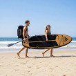Extralink DESKA SUP 350CM POMPOWANA ZESTAW + WIOSLO SUP-1011