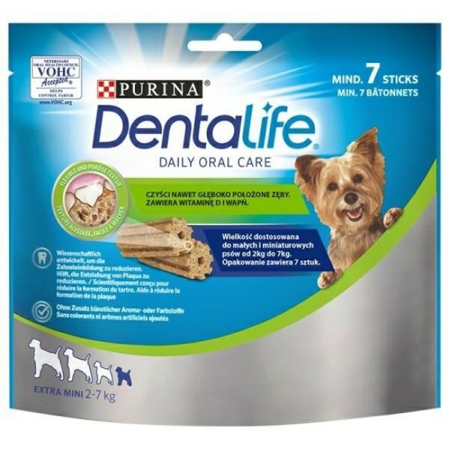 PURINA Dentalife Extra Mini - Dental snack for dogs - 69 g