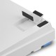 Sharkoon SKILLER SGK50 S3 PBT keyboard Gaming USB QWERTZ German White Sharkoon SKILLER SGK50 S3 PBT keyboard Gaming USB QWERTZ German White