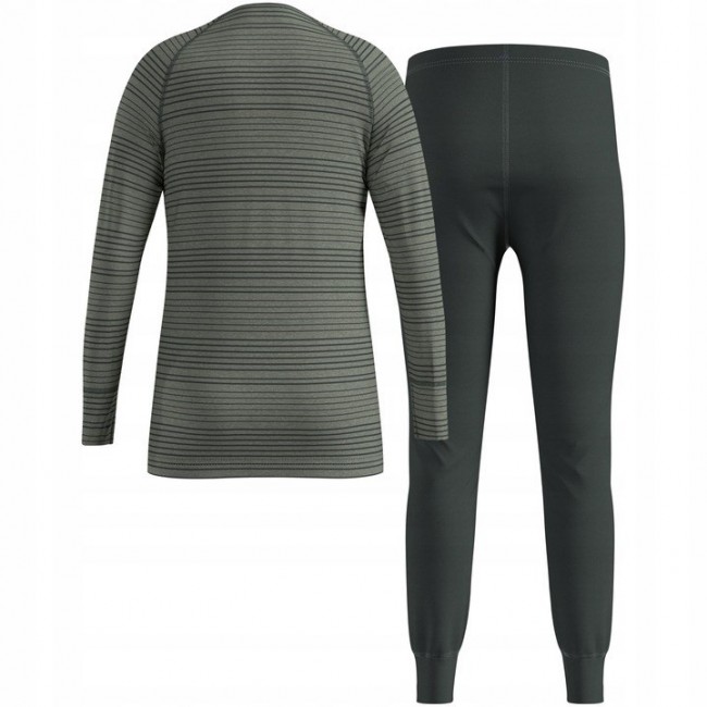 Thermal underwear - Odlo Set long ACTIVE WARM SET size 140 cm Grey Thermal underwear - Odlo Set long ACTIVE WARM SET size 140 cm Grey