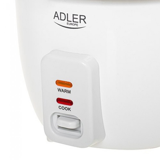 Adler AD 6418 Rice cooker Black, Stainless steel 1000 W