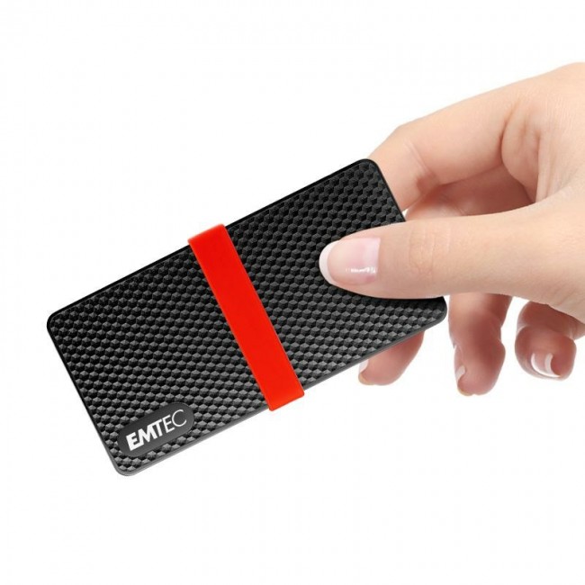 Emtec X200 2 TB USB Type-C 3.2 Gen 1 (3.1 Gen 1) Black