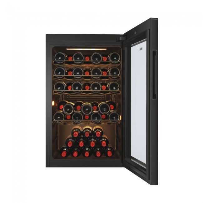 Haier Wine Bank 50 Serie 3 HWS49GAE Compressor wine cooler Freestanding Black 49 bottle(s)