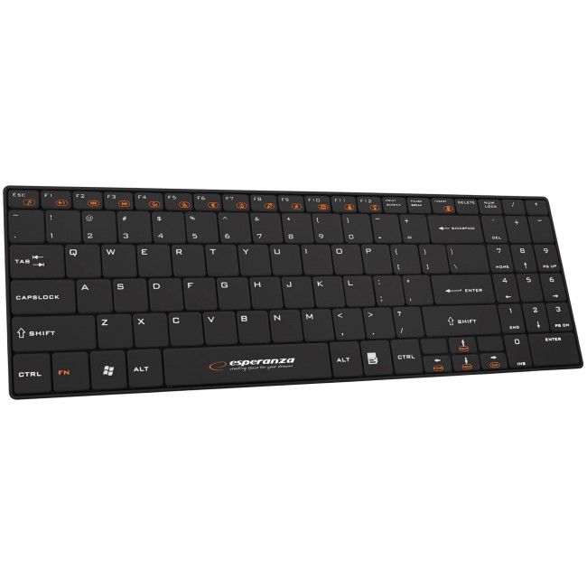 Esperanza EK122K keyboard RF Wireless QWERTY Black Esperanza EK122K keyboard RF Wireless QWERTY Black