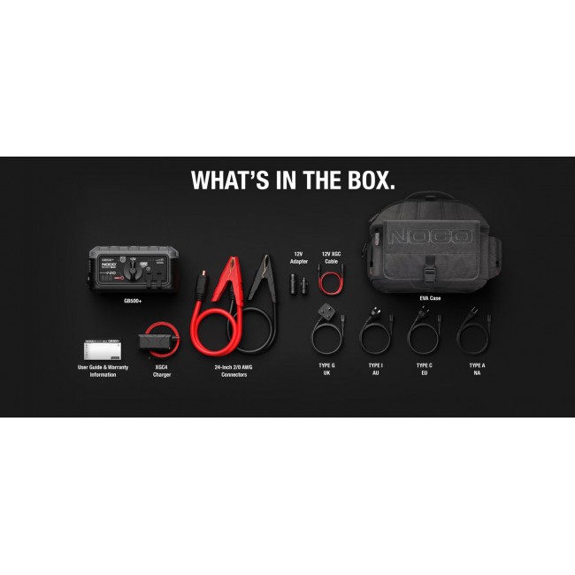 GB500 Boost Max 12V/24V 6250A Jump Starter