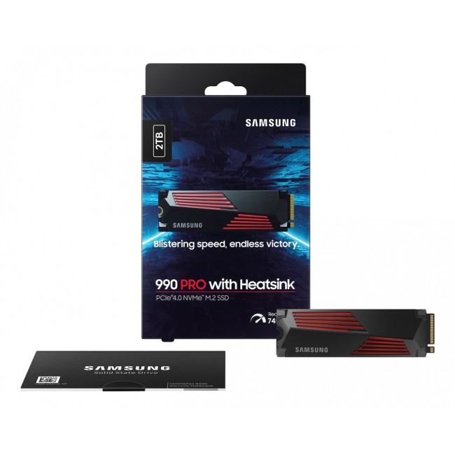 Samsung 990 PRO 2 TB M.2 PCI Express 4.0 NVMe V-NAND MLC