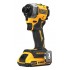 18v impact driver 3 gears 208nm trunk 2x2ah