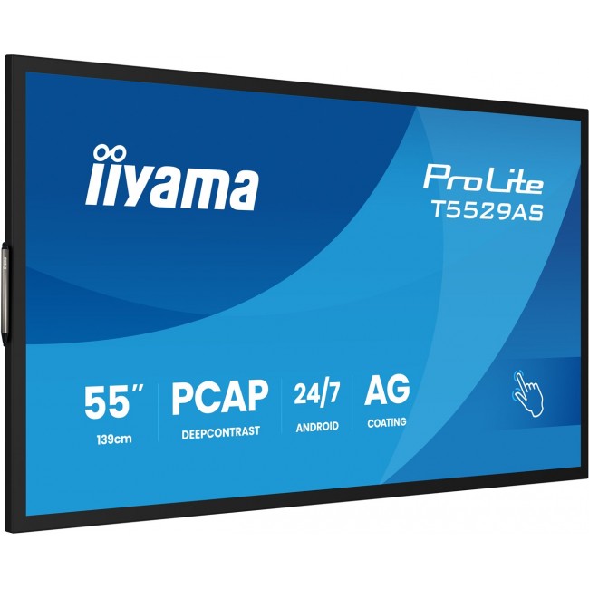 iiyama T5529AS-B1AG Signage Display Kiosk design 138.7 cm (54.6 iiyama T5529AS-B1AG Signage Display Kiosk design 138.7 cm (54.6