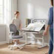 Junior 3.6 Grey swivel chair