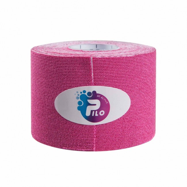Kinesiology Tape PILOTAPE SILK PILO-9010/3 REHAFUND, Pink Kinesiology Tape PILOTAPE SILK PILO-9010/3 REHAFUND, Pink