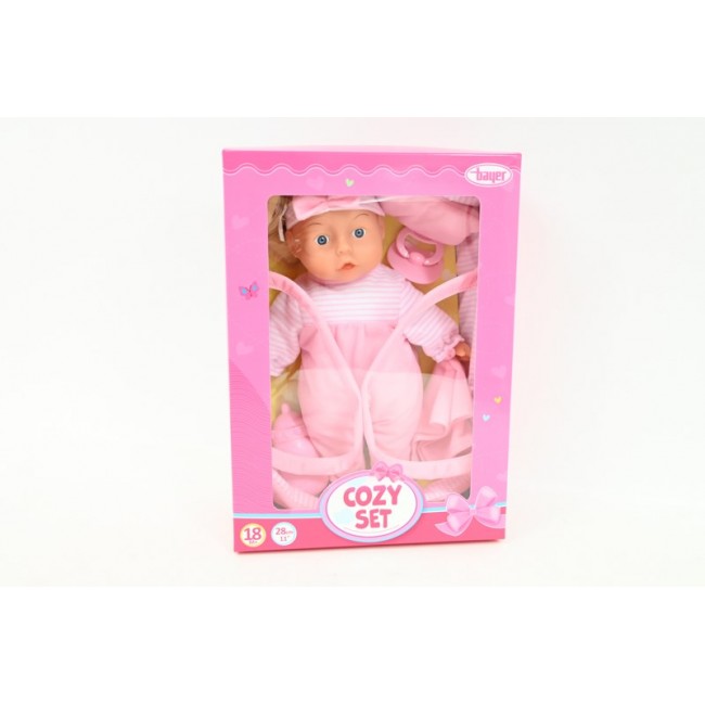 BAYER Baby Doll 28cm+Baby Carrier 92866AR 18439 BAYER Baby Doll 28cm+Baby Carrier 92866AR 18439