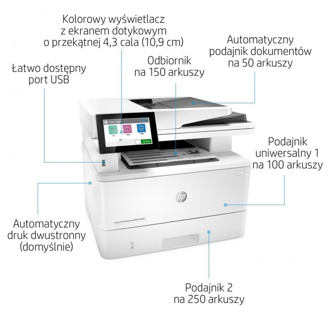 HP LaserJet Enterprise M430f Multifunction Printer HP LaserJet Enterprise M430f Multifunction Printer