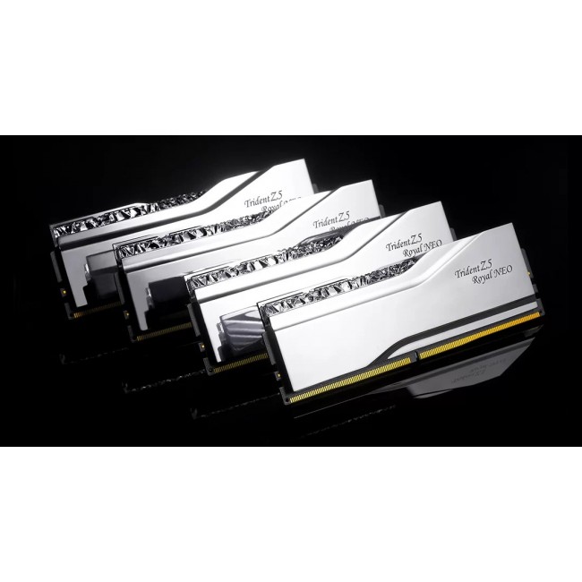 G.Skill Trident Z5 Royal Neo F5-6000J3036G32GX2-TR5NS memory module 64 GB 2 x 32 GB DDR5 6000 MT/s G.Skill Trident Z5 Royal Neo F5-6000J3036G32GX2-TR5NS memory module 64 GB 2 x 32 GB DDR5 6000 MT/s