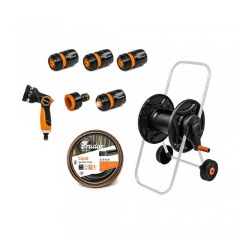 Reel with hose 1/2