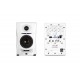 Kali Audio LP-UNF-WH - a pair of Bluetooth monitor speakers (white)