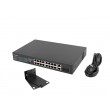 Lanberg RSFE-16P-2C-150 network switch Unmanaged Gigabit Ethernet (10/100/1000) Power over Ethernet (PoE) 1U Black Lanberg RSFE-16P-2C-150 network switch Unmanaged Gigabit Ethernet (10/100/1000) Power over Ethernet (PoE) 1U Black