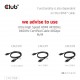 CLUB3D Mini DisplayPort 1.4 to HDMI 8K60Hz M/F Adapter