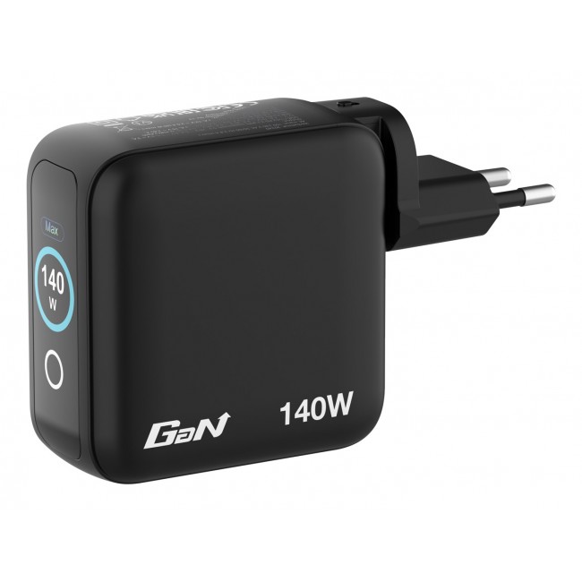Verbatim Mini GaN Charger 140W with Display