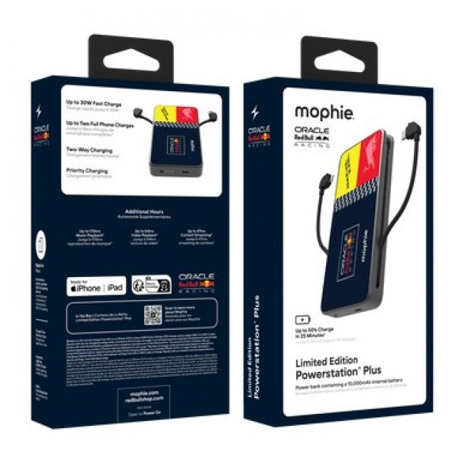 Mophie Powerstation Plus 10K Red Bull power bank