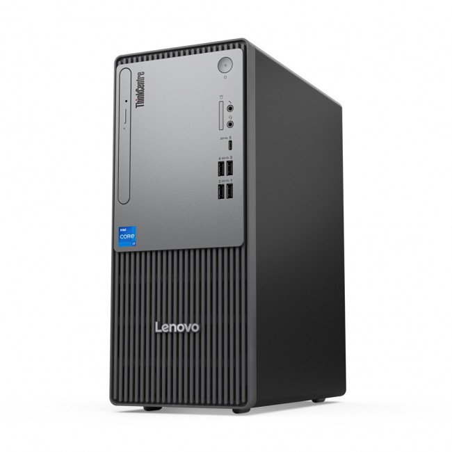 Lenovo ThinkCentre neo 50t Gen 5 Intel Core i7 i7-14700 16 GB DDR5-SDRAM 512 GB SSD Windows 11 Pro Tower PC Black, Grey