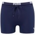 Spodenki kąpielowe męskie Puma Swim Men Logo Swim Trunk granatowe 907657 01 XL