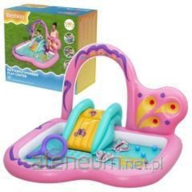 Bestway Butterfly Wonder Kids Inflatable Water Play Center and Pool 1.80 m x 1.80 m x 1.17 m Bestway Butterfly Wonder Kids Inflatable Water Play Center and Pool 1.80 m x 1.80 m x 1.17 m