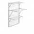 ARREDAMENTI KARIM Wall-mounted drying rack - 63 x68 cm, White