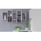 Wall-hung bookcase Bilbao 7.0 Wall Shelves White