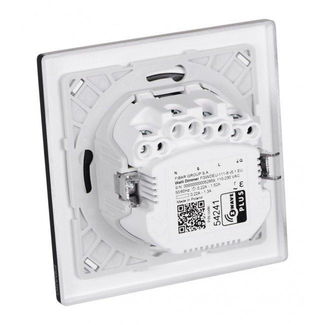 Fibaro FGWDEU-111-8 dimmers External Smart dimmer Black Fibaro FGWDEU-111-8 dimmers External Smart dimmer Black