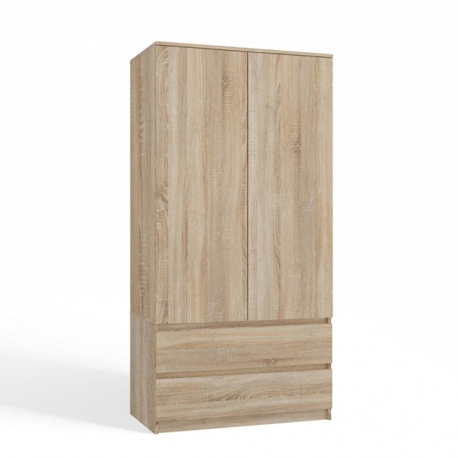 Topeshop SZAFA MALWA SON bedroom wardrobe/closet 5 shelves 2 door(s) Oak Topeshop SZAFA MALWA SON bedroom wardrobe/closet 5 shelves 2 door(s) Oak