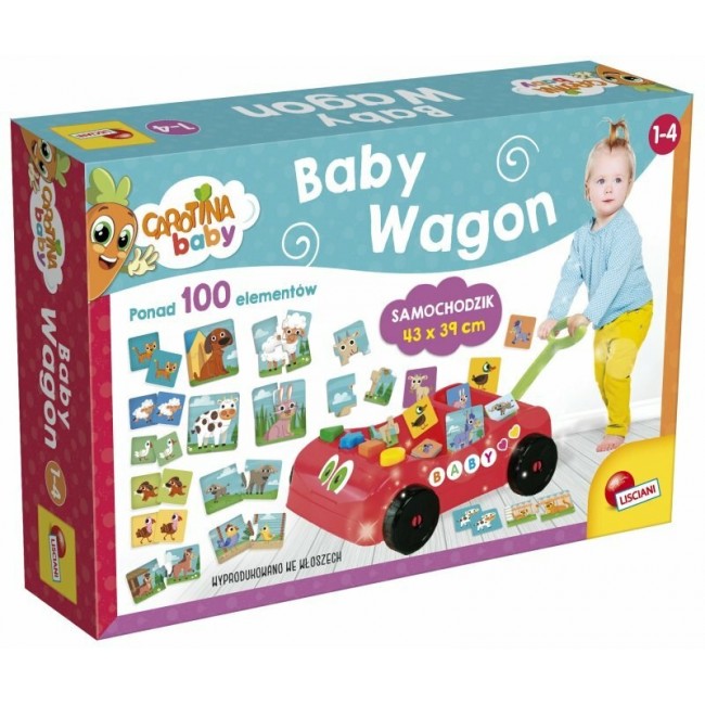 Carotina Baby Wagon game container 57733 LISCIANI p6 Carotina Baby Wagon game container 57733 LISCIANI p6