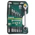 COMBINATION WRENCHES 8 pcs. DOUBLE RATCHET
