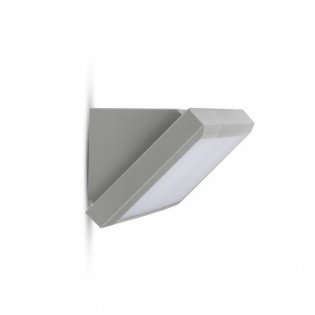 LED wall luminaire V-TAC VT-8054-N oblique 12W IP65 4000K 1250lm (SKU 218234) Grey