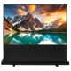 Maclean MC-211 Portable Projection Screen, Compact, Floor, 100
